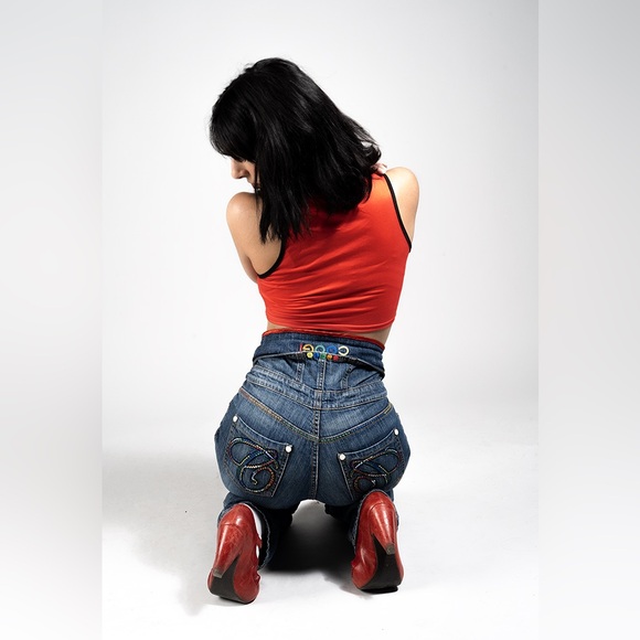 Vintage COOGI ultra high waste jeans - Picture 3 of 4